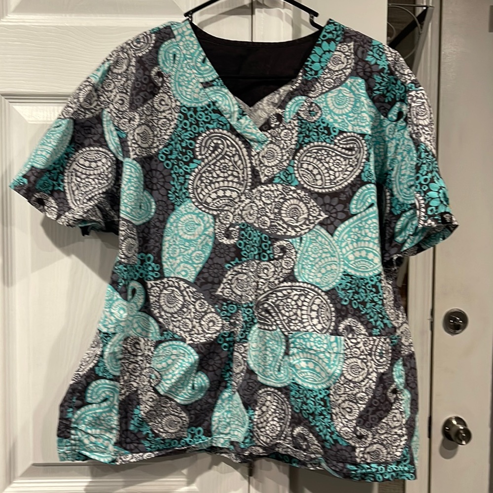 Womens scrub top